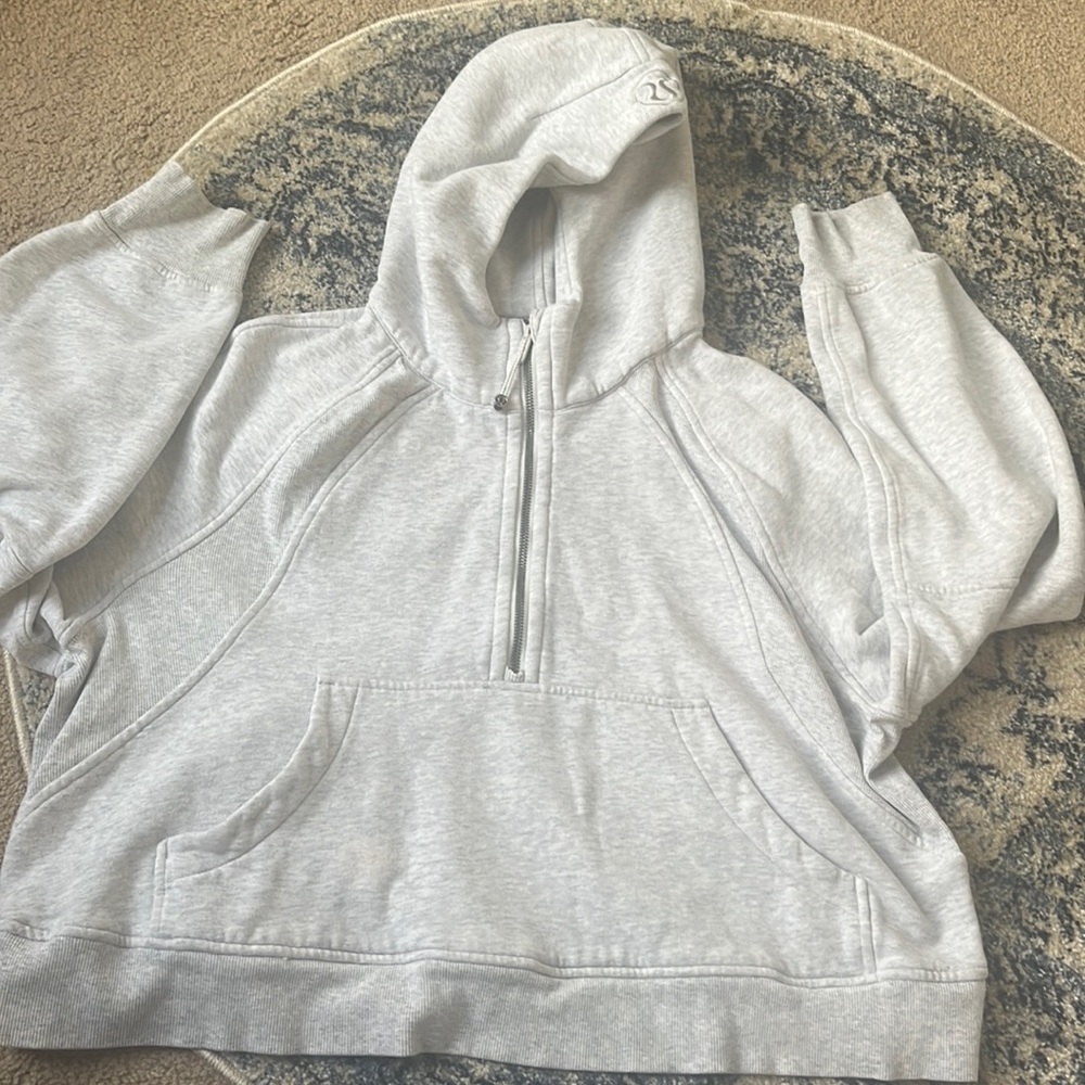 Lulu Lemon Scuba Quarter Zip Hoodie